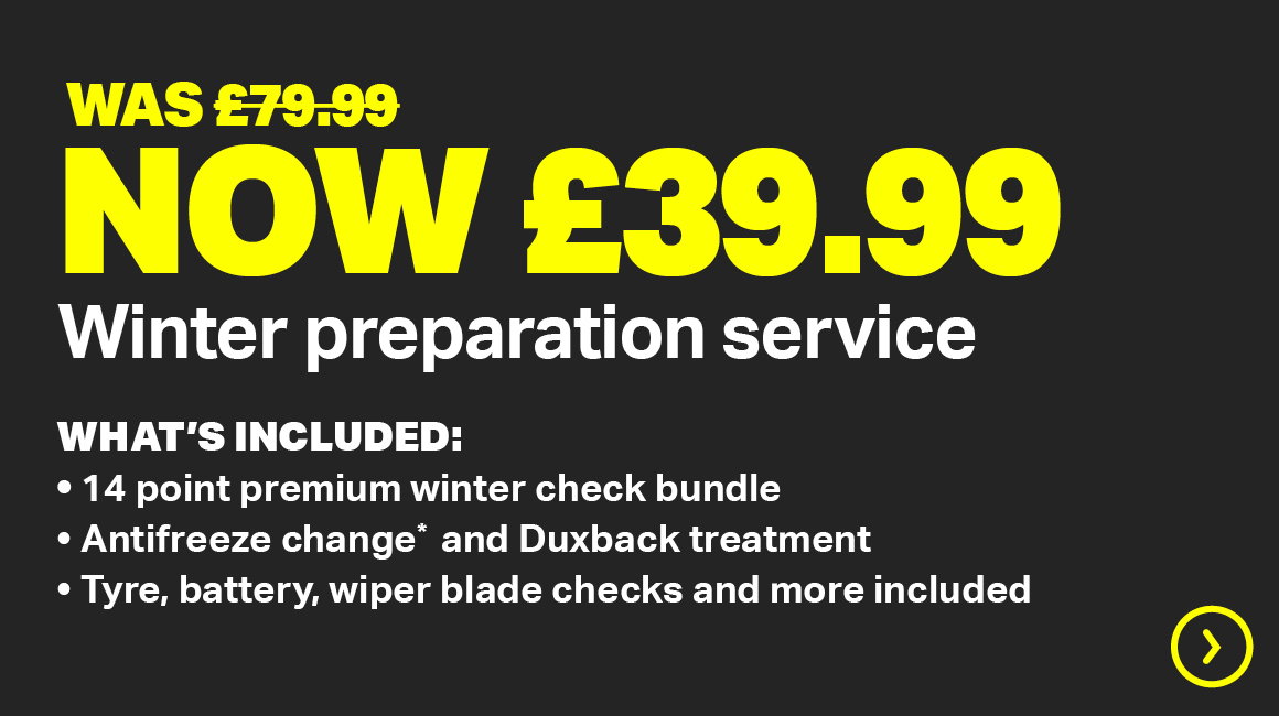 WINTER PREPARATION SERVICE - WAS £79.99 NOW £39.99