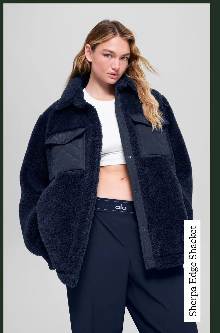 sherpa edge shacket