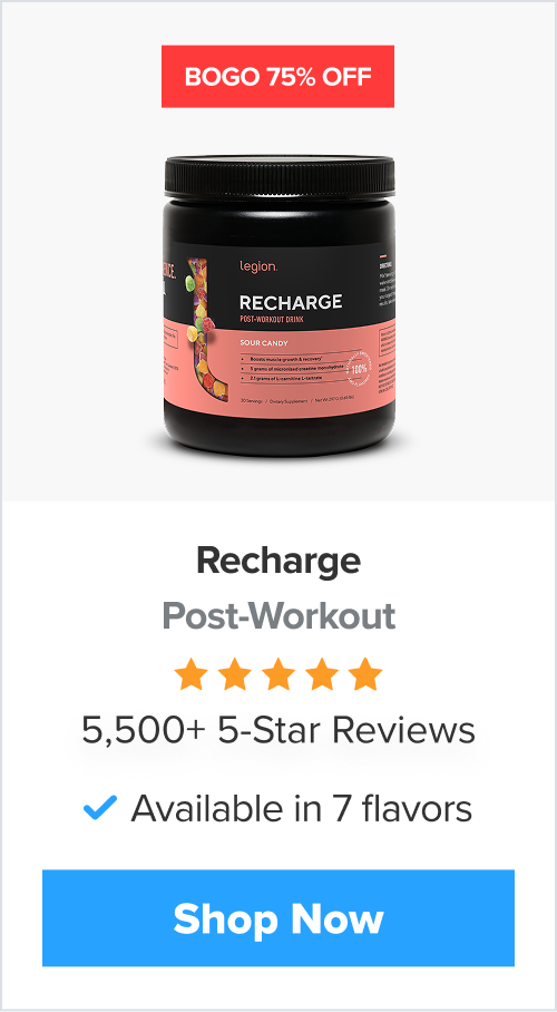 Recharge Post-Workout! BOGO 75% Off!