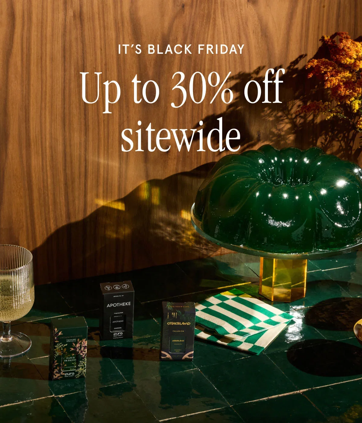 It's Black Friday up to 30% off sitewide