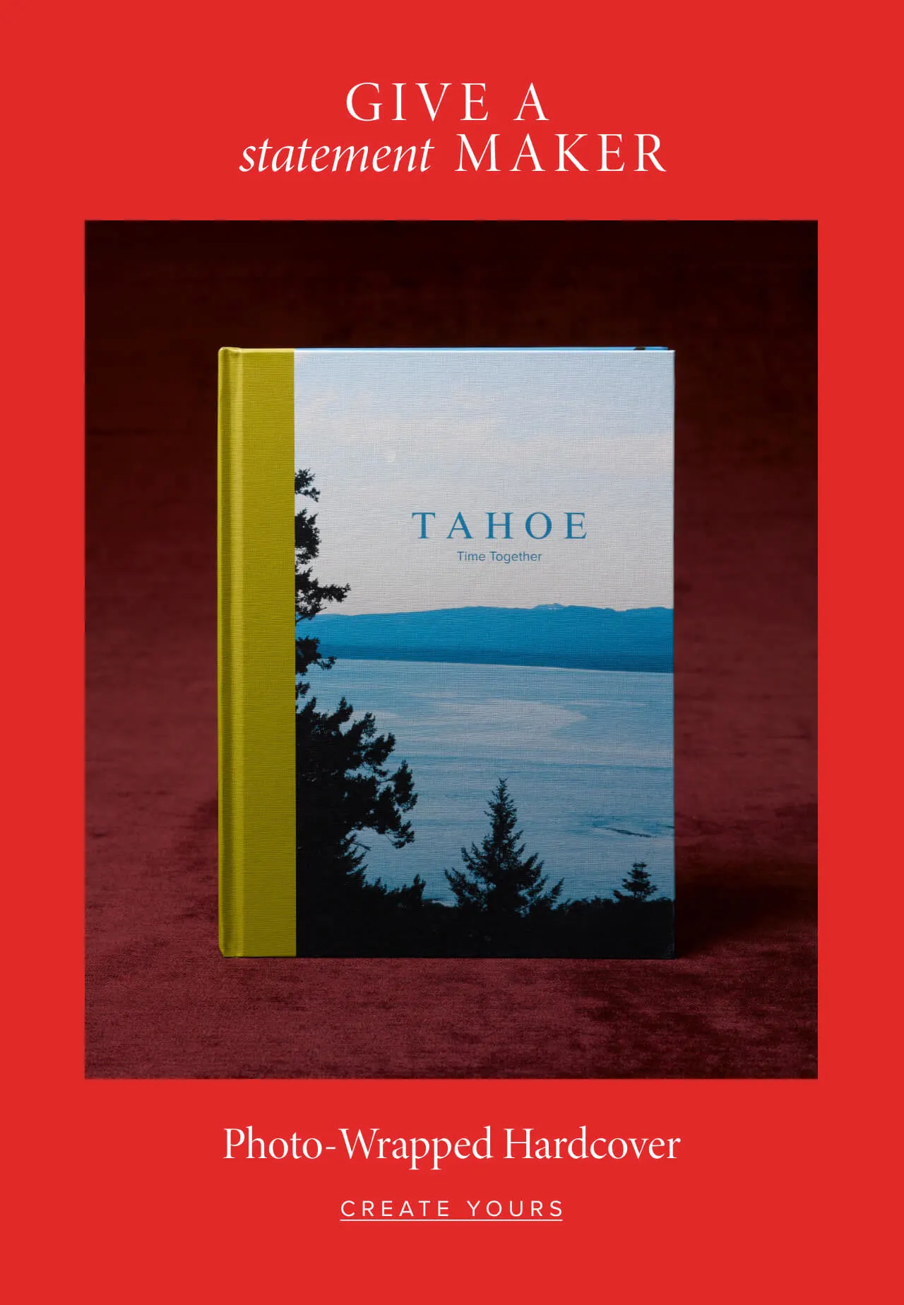 Photo wrapped hardcover