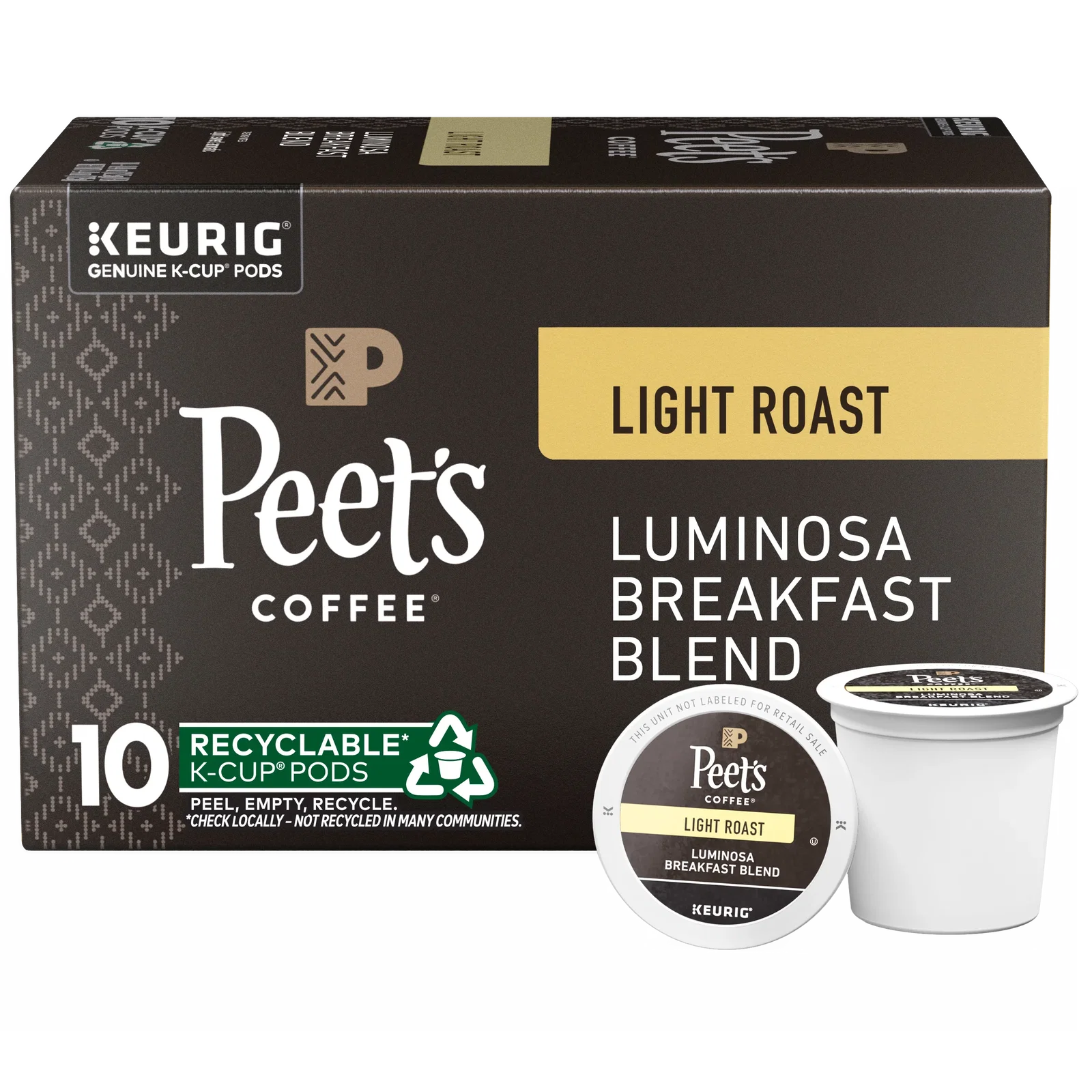 LUMINOSA BREAKFAST BLEND K-CUP® PODS—LIGHT ROAST