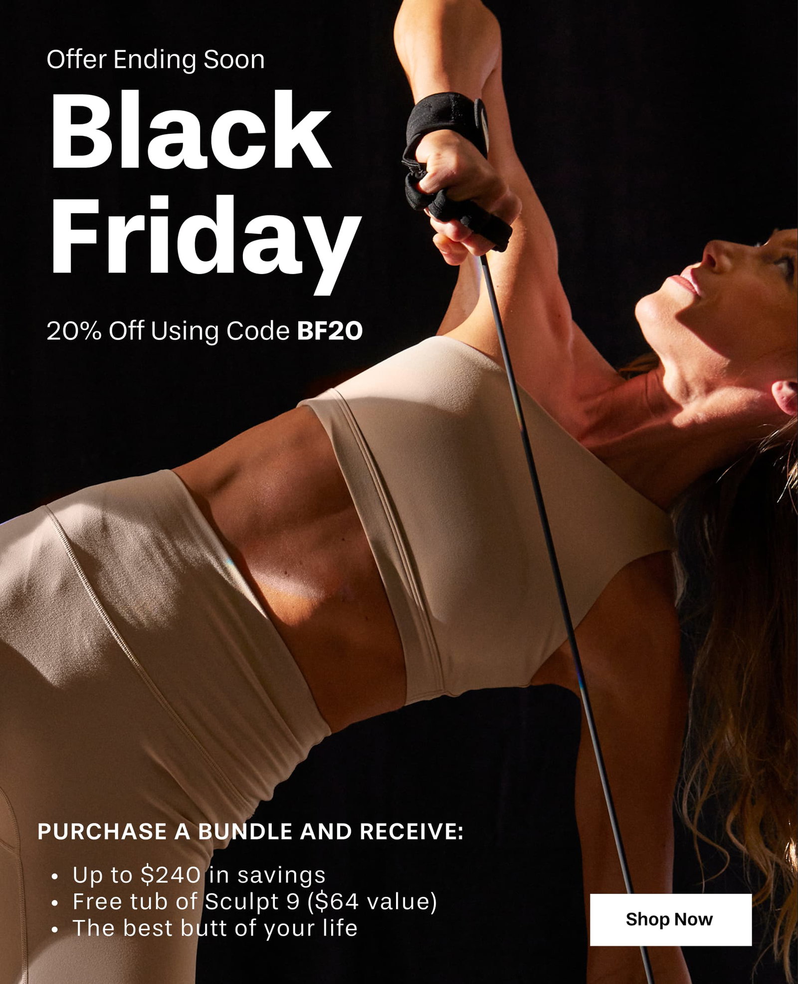 Offer Ending Soon | Black  Friday | 20% Off Using Code BF20