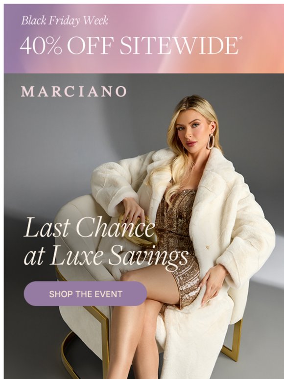 Last Day for That 40% Off Glow