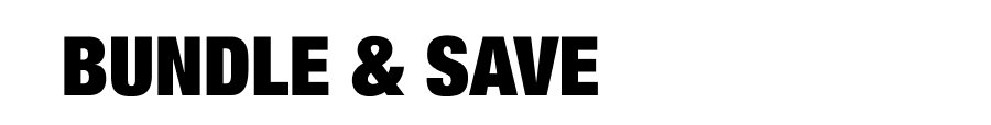 Bundle and Save
