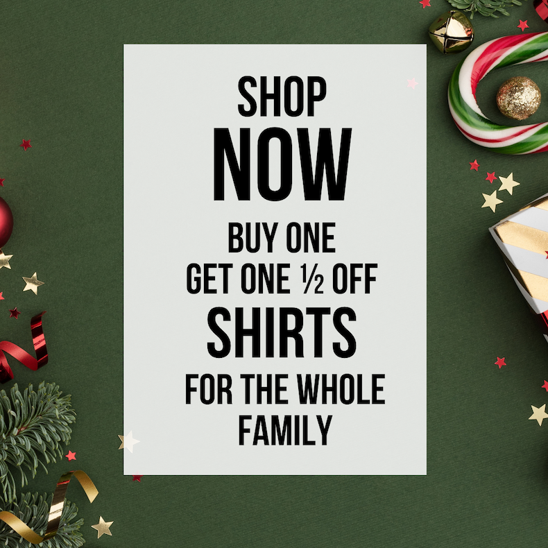 Buy 1 Get 1 Half Off Shirts