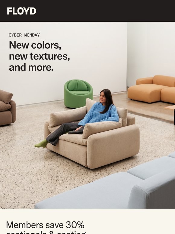 New textures, new colors