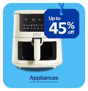 Up to 45% off - Appliances