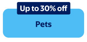 Up to 30% off - Pets
