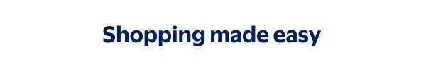 Shopping made easy