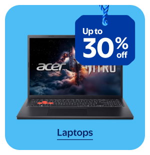 Up to 30% off - Laptops