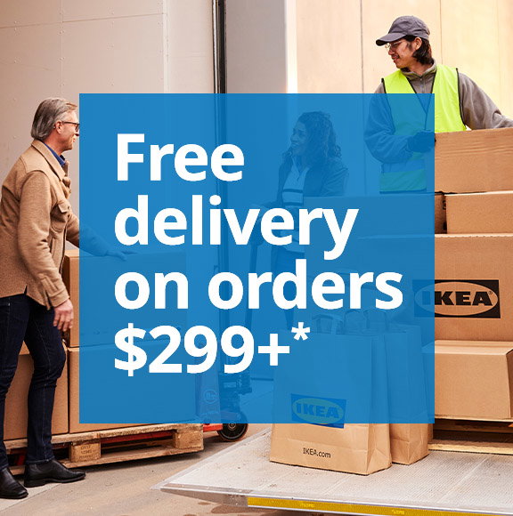 Free delivery on orders $299+