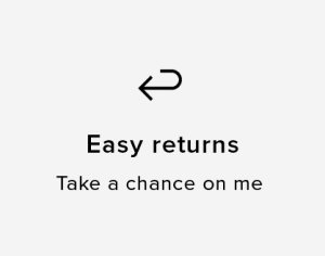 Free returns & exchanges