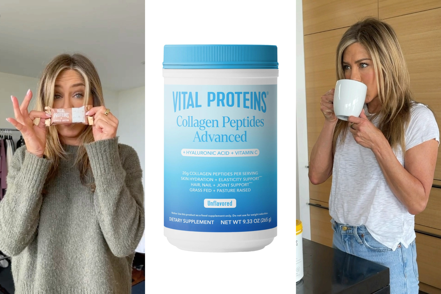POPSUGAR: Jennifer Aniston's Viral Collagen Powder Is the Cheapest We ...