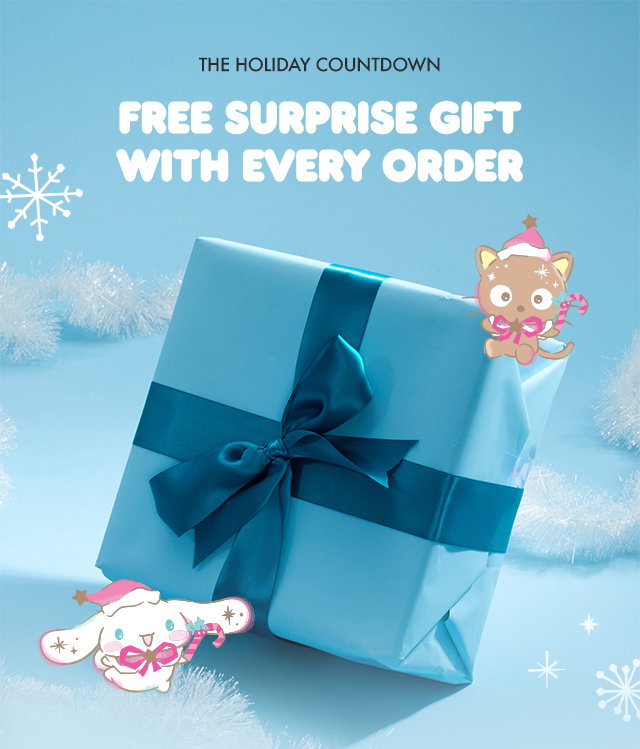 THE HOLIDAY COUNTDOWN | Free Surprise Gift with Every Order