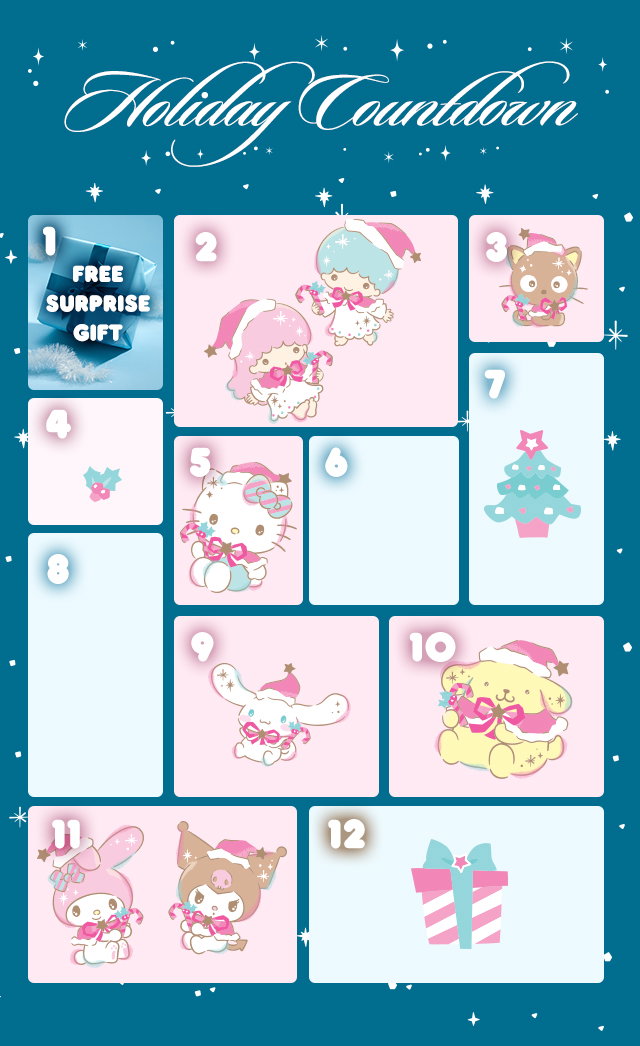 Holiday Countdown | Day 1 | Free Surprise Gift