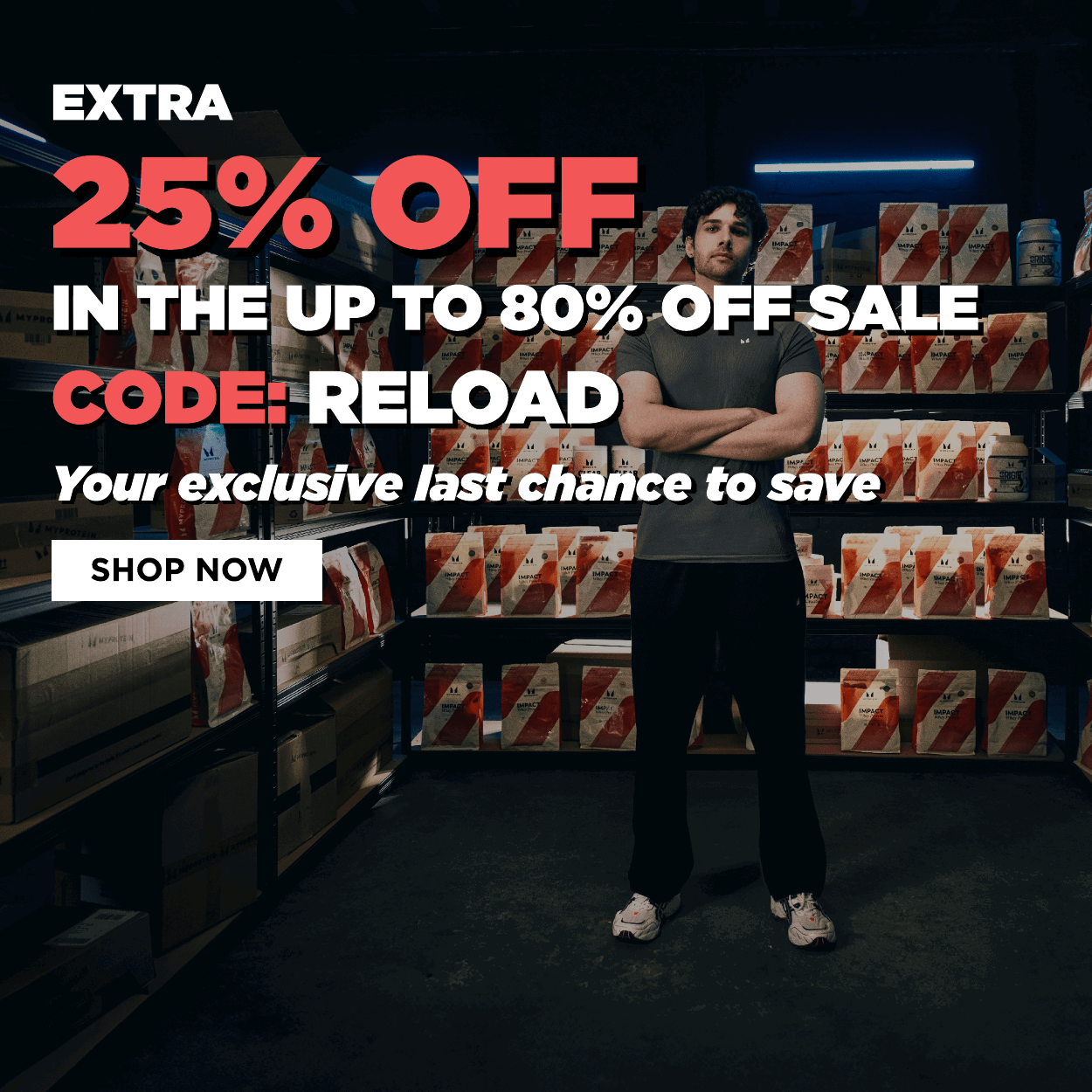 Extra 25% off with code: RELOAD