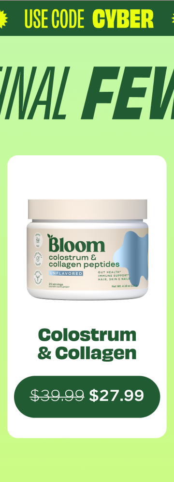 30% OFF COLOSTRUM & COLLAGEN