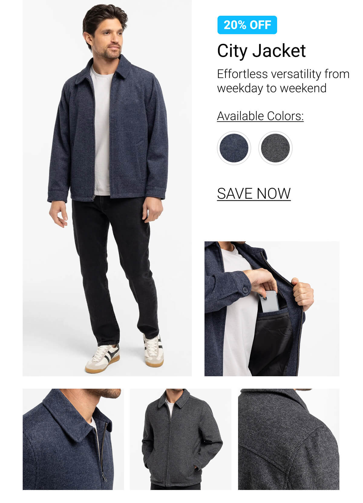 City Jacket 20% Off