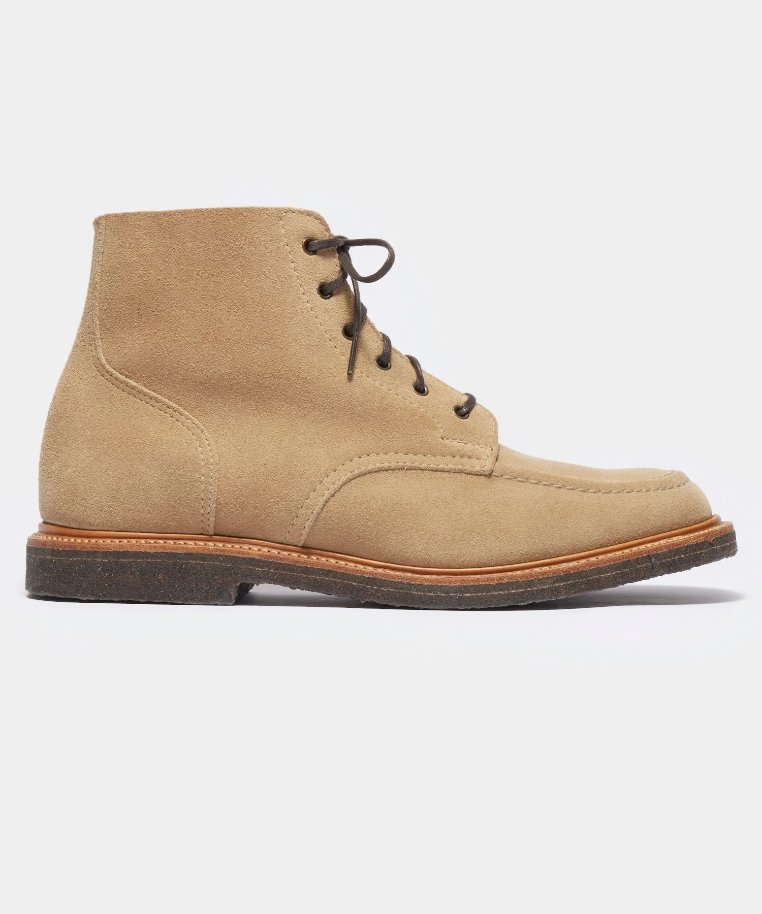 Image of Todd Snyder x Sanders Apron Suede Boot