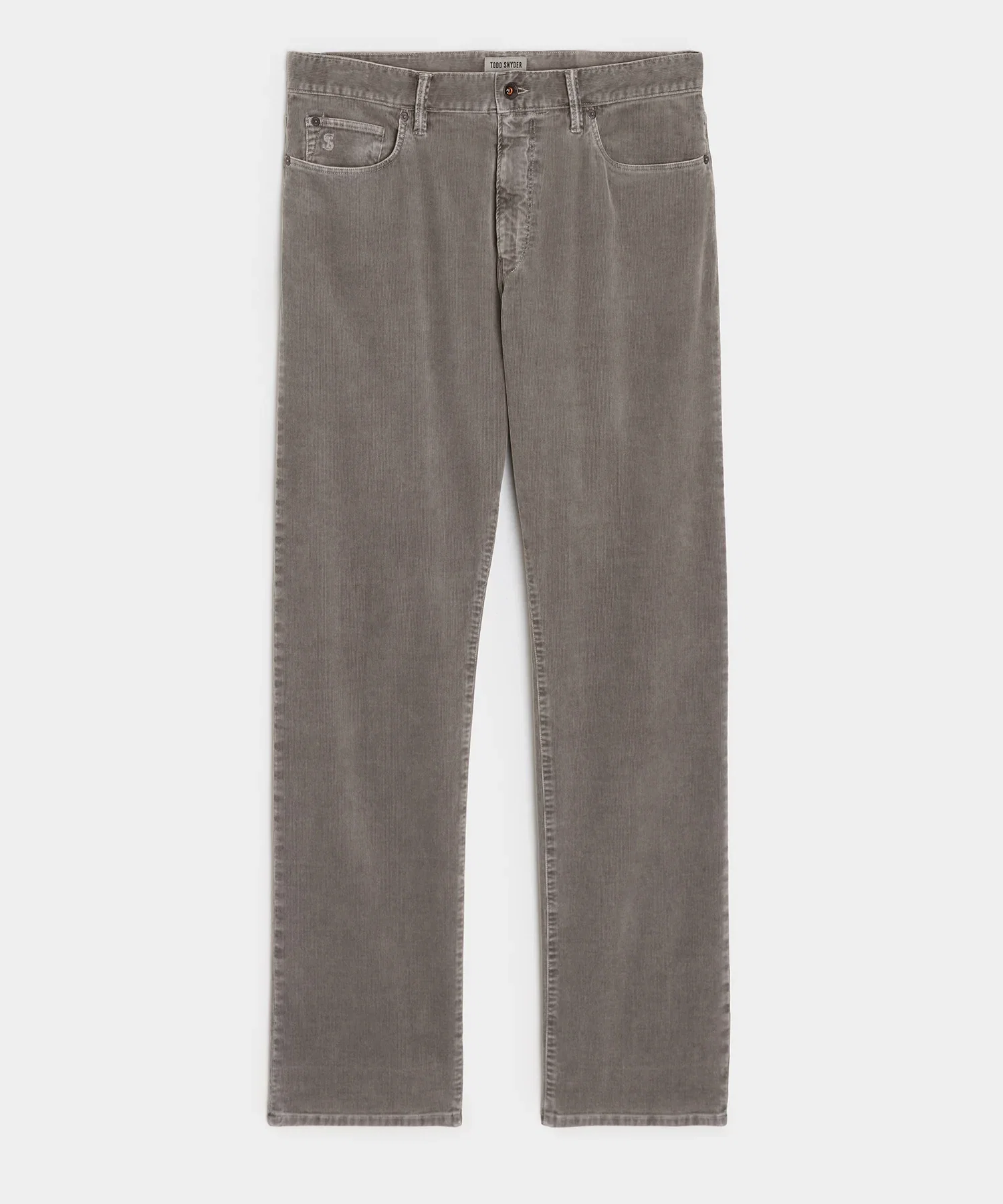 Image of Straight 5-Pocket Corduroy Pant
