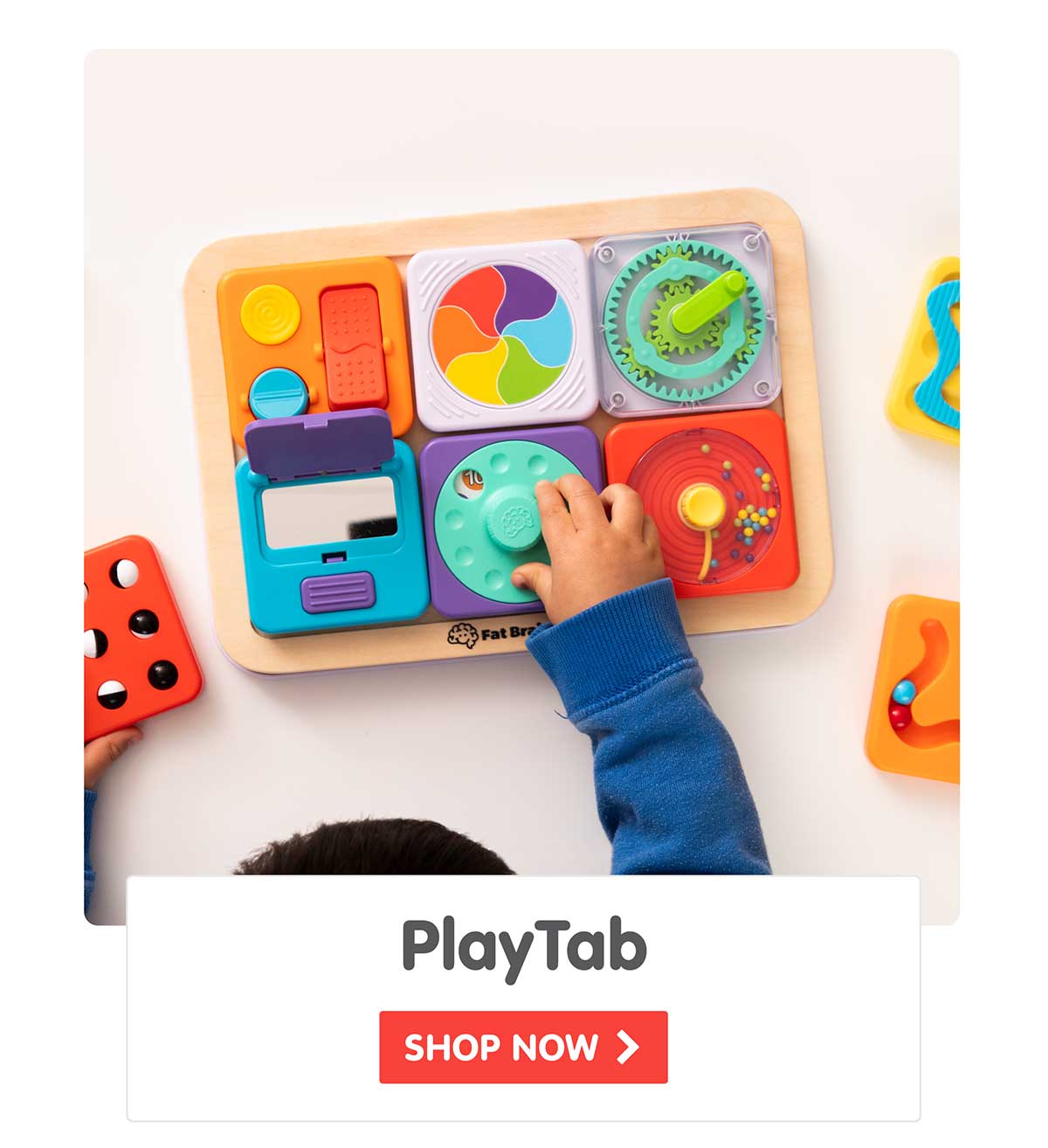 PlayTab - Modular, Sensory Activity Board for Babies and Toddlers - Shop Now
