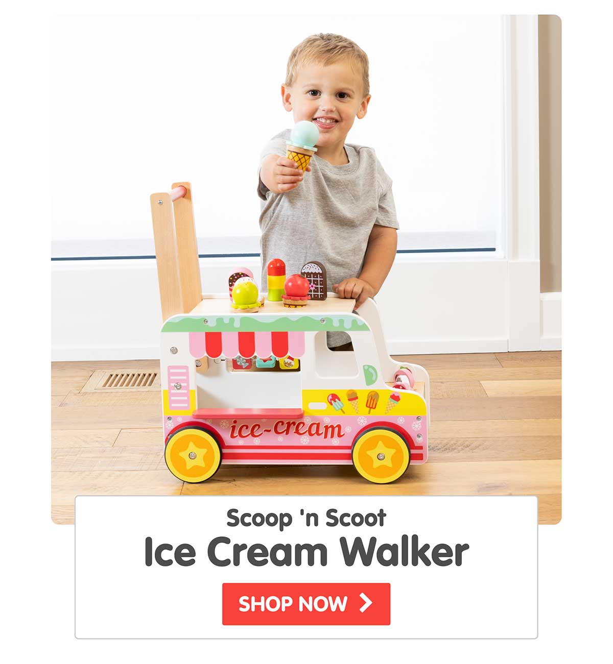 Scoop 'n Scoot Ice Cream Walker - Shop Now