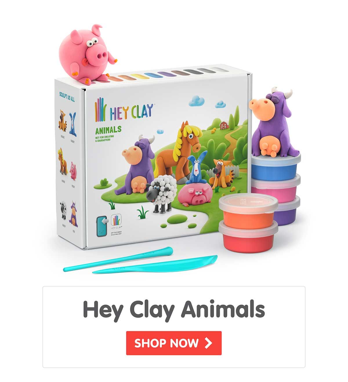 Hey Clay Animals - Shop Now