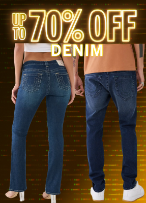 UP TO 70% OFF DENIM