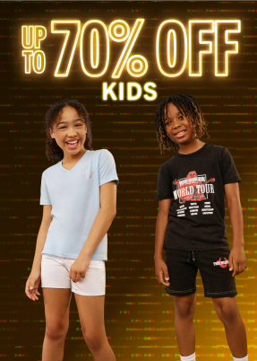 UP TO 70% OFF KIDS