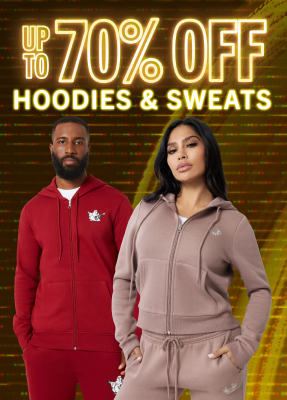 UP TO 70% OFF HOODIES & SWEATS