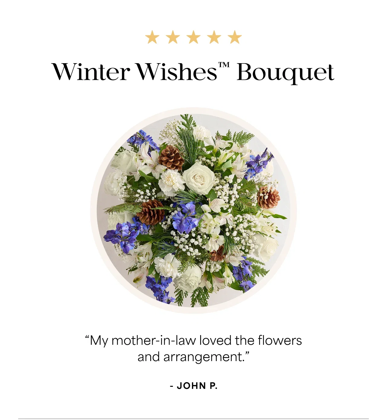 Winter Wishes Bouquet | 