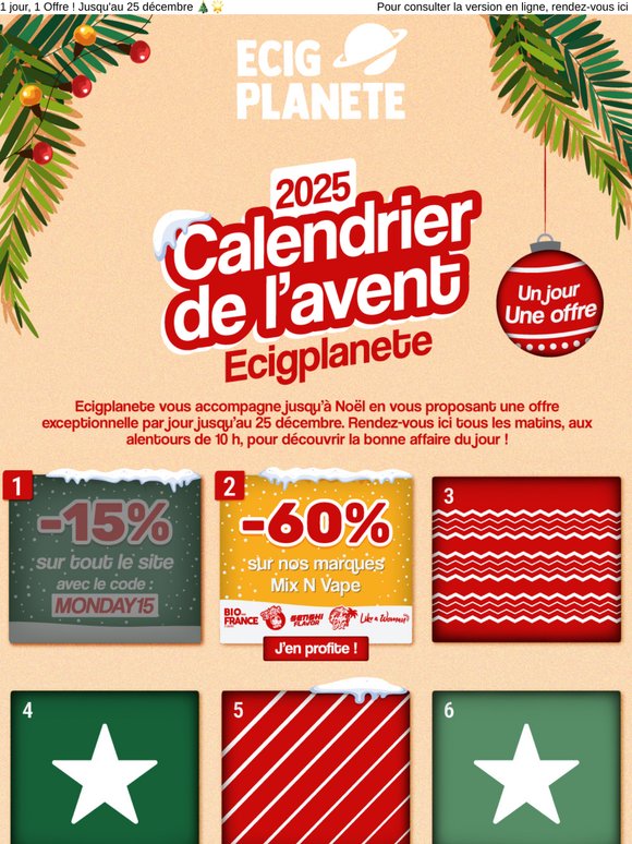 calendrier de l avent vape 2025 Best Menthol Vape Juice Flavours Right Now! main image 0