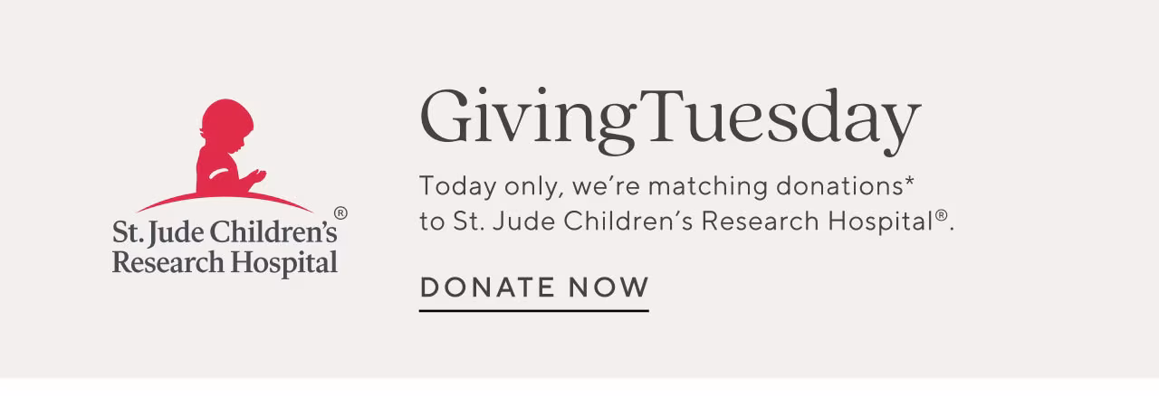 St. jude. GivingTuesday. Donate now
