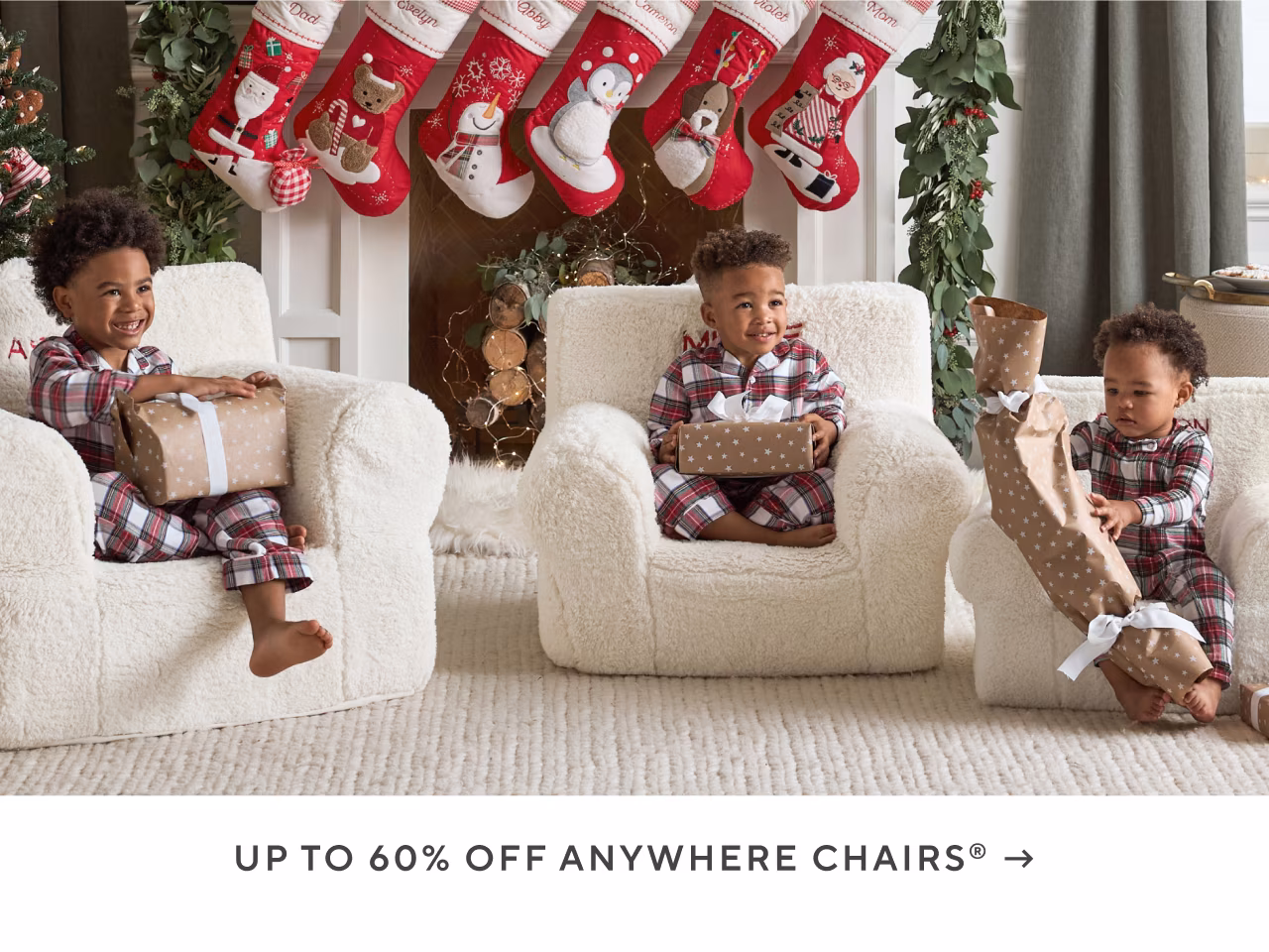 Up to 60% off anywhere chairs