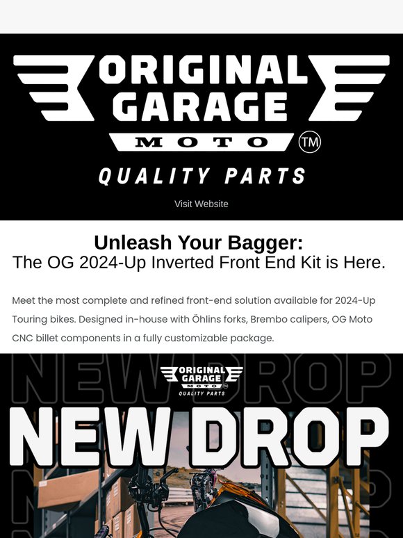 Original Garage Moto: The Ultimate Front End Upgrade Kit Just Dropped ...