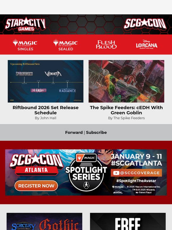Star City Games: 📅 Riftbound's 2026 Set Release Schedule is Here! | Milled