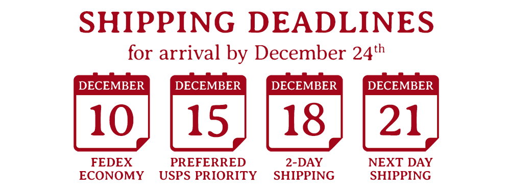 Shipping Deadlines
