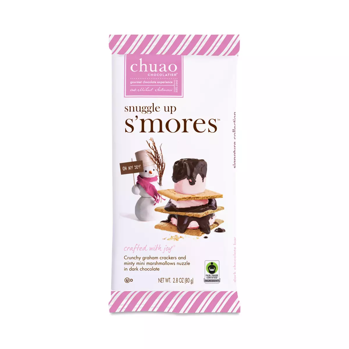 Dark Chocolate Bar, Snuggle Up S'mores