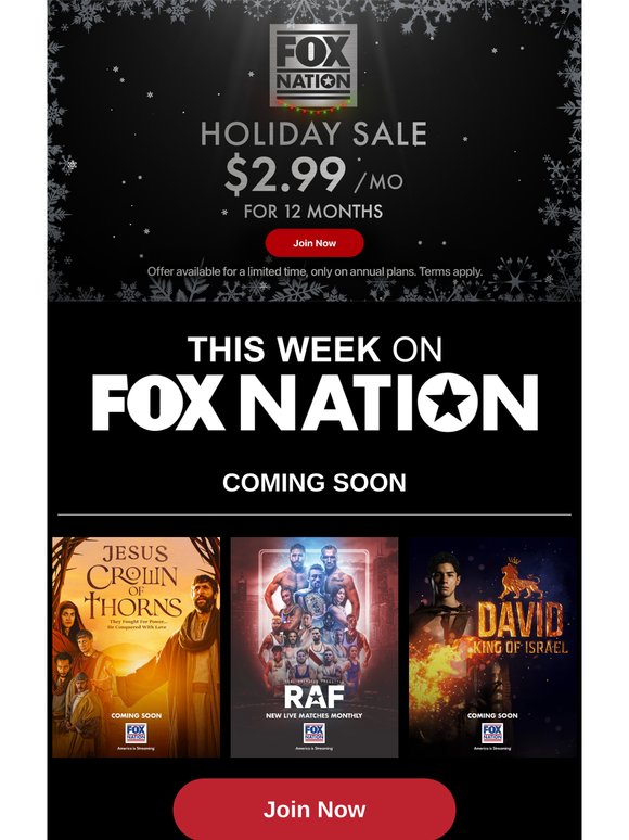 Fox News: Join & Save—Enjoy Fox Nation for $2.99/Month | Milled