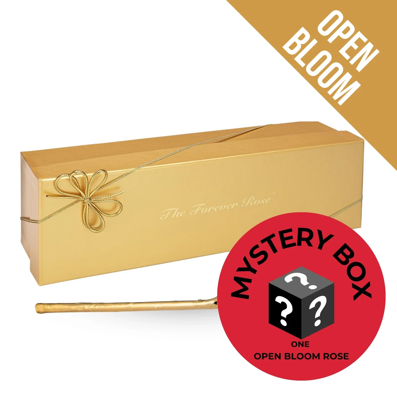 Image of 24K Gold Forever Rose - Mystery Box (Open Bloom)