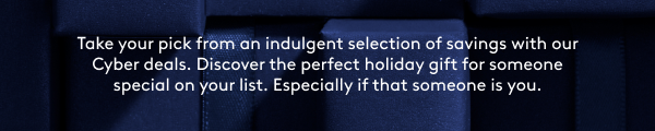 Take your pick from 50% off* intelligent quality for an indulgent holiday.