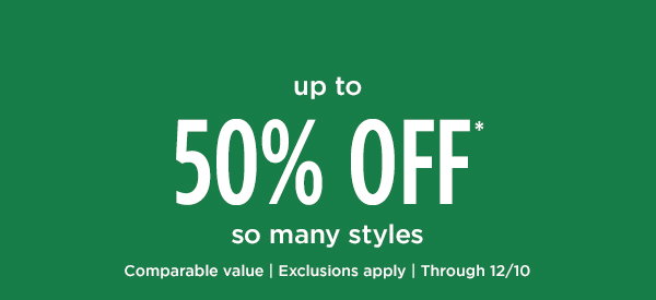 50% off
