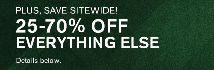 25-70% Off Everything Else