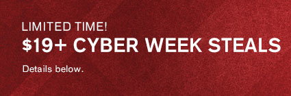 $19+ Cyber Week Steals