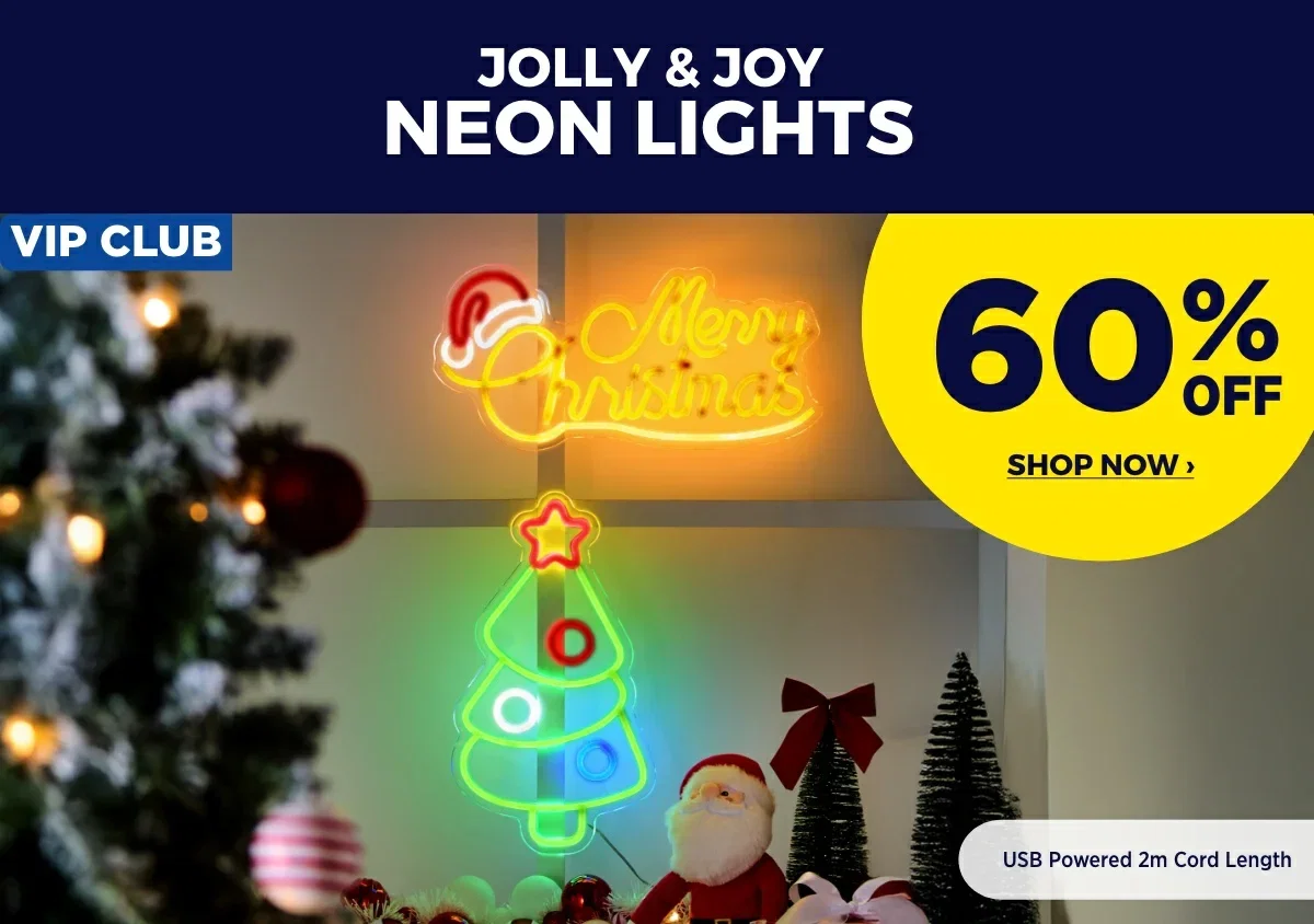 VIP 60% OFF JOLLY & JOY Neon Lights