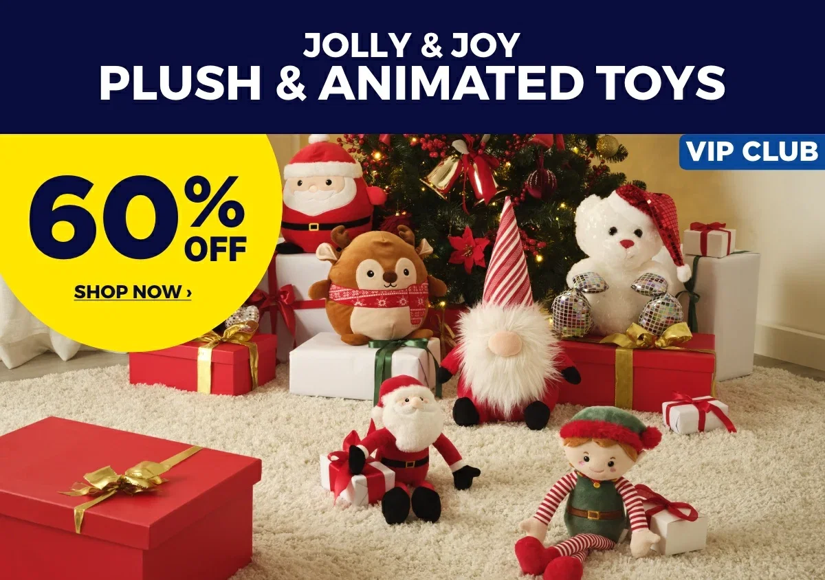 VIP 60% OFF JOLLY & JOY Plush & Animated Toys
