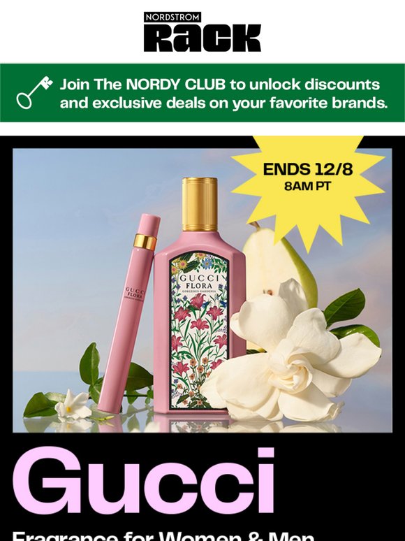 Nordstrom Rack: Shh … Private Sale: Gucci fragrance | Milled