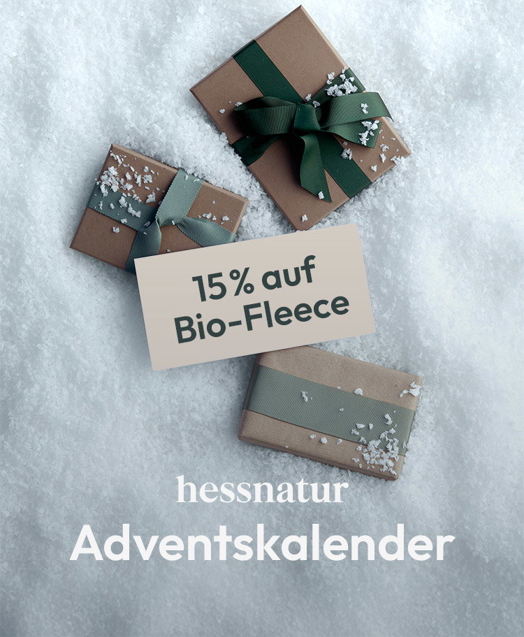 15% auf Bio-Fleece