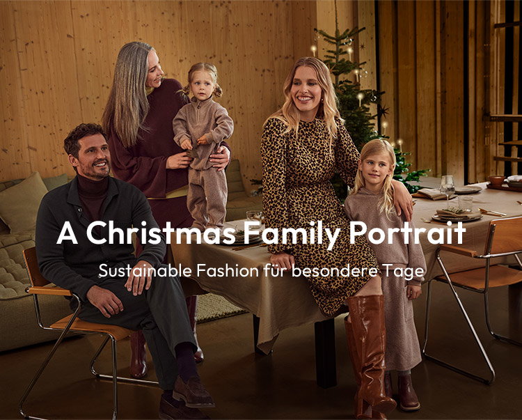 A Christmas Family Portrait - Sustainable Fashion für besondere Tage